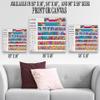 United States Frequency Allocations - Audio Frequency Electromagnetic Spectrum Chart - Unframed Print - Radio Stations Wall Poster, Educational and Science Decor and Gift (Poster Paper, 28" x 36") view 4