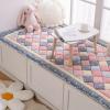 Boho Patchwork Magic Sofa Seat Slipcover, Anti-Slip Quilted Thick Cushion Couch Cover, Print Pet Mat Bed Blankets for Puppy Cat, Super Soft Pad Furniture Protector (Pink Blue,35.4*63inch/90*160cm) view 2