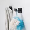 Wall Mounted Coat Rack Wall Mounted Coat Hook Hanger Matte Black Stainless Steel Hooks for Bathroom Towels Kitchen Office Home Storage Hook Coat Rack Wall Mounted view 3
