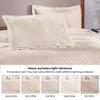 BLUENILEMILLS Cotton 3 PC Bedspread Set, 1 Medium Weight Bedspread, 2 Pillow Shams, Home Bed Decor, Warm Bedding, Matelasse Coverlet Oversized Blanket, Geometric Circles, Celtic Design, King, Ivory view 4