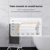 IINCOOY Electric Towel Rack, Bathroom Electric Heated Towel Rail Towel Warmer Creative Bath Towel Radiator (Color : Black) view 4