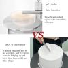 4-12in Baking Birthday Cake Tools Automatic Birthday Cake Smoothing Coating Machine Cakes Plastering Cream Coating Filling Machine,Adjustable Rotating Speed,White view 3