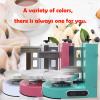 Birthday Cake Baking Tools,Automatic Cake Coating Spreader Machine,Birthday Wedding Cakes Cream Spreading Filling Machine,Icing Cake Spatula 110-220V,Pink view 2