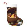 BTCOWZRV Personalized Fruits Basket Christmas Stockings 18" Large Stockings Santa Classic Xmas Fireplace Hanging Stockings for Family Stocking Gifts Holiday Decoration Season Party Decor view 1