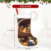 BTCOWZRV Personalized Fruits Basket Christmas Stockings 18" Large Stockings Santa Classic Xmas Fireplace Hanging Stockings for Family Stocking Gifts Holiday Decoration Season Party Decor view 4