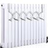 AHDFY Portable Dryer Holder,Retractable(8.5-47cm),Radiator Airer Drying Rack,Hanging Drying Rack Airer,Space Saving, Easy Storage Airer,Suitable for All radiators,5 Hooks (Under 4.5cm) view 1