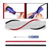 Lipski 2-Piece Set of Soft Plush Strip Vacuum Cleaner Roller Brush Strip Vacuum Cleaner Soft Roller Head Accessories, Compatible for Dyson V6 V7 V8 V15 view 2