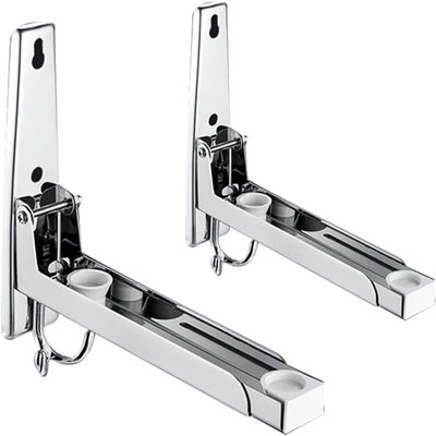 Microwave Oven Bracket Holder Stainless Steel Wall Mount Sturdy Adjustable Stand Rack Microwave Mount Bracket (Color : B)