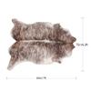 LYENDOS Cowhide Rug 6.3 x 7 Feet, Cow Hide Durable No-Slip Backing, Faux Cowhide Thickened Elastic, for Bedroom Living Room Home Office Western Decor view 2