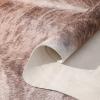 LYENDOS Cowhide Rug 6.3 x 7 Feet, Cow Hide Durable No-Slip Backing, Faux Cowhide Thickened Elastic, for Bedroom Living Room Home Office Western Decor view 3