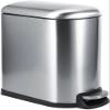 GAJUST Garbage Can -10L Stainless Steel Pedal Rubbish Bin Step Trash Garbage Waste Can for Home Kitchen view 1