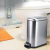 GAJUST Garbage Can -10L Stainless Steel Pedal Rubbish Bin Step Trash Garbage Waste Can for Home Kitchen view 2