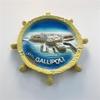 3D Gollipoli Italy Fridge Magnet Travel Souvenir Refrigerator Decoration Magnetic Sticker Hand Painted Craft view 3