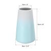 PATIKIL Flower Vase, Ceramic Vases for Flowers Minimalist Floral Vase Table Centerpieces for Fireplace Living Room Decor, Gradient Blue view 2