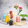 PATIKIL Flower Vase, Ceramic Vases for Flowers Minimalist Floral Vase Table Centerpieces for Fireplace Living Room Decor, Gradient Blue view 4
