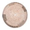 uxcell Wall Basket Decor, Natural Woven Seagrass Flat Basket, Wall Hanging Decorative Basket, Bohemian Wall Art for Living Room Bedroom (25cm - Style 10) view 1