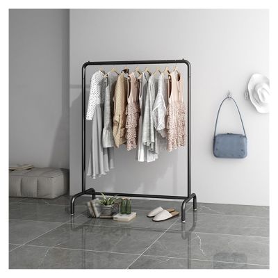 HJZALMI Freestanding Heavy Duty Removable Clothes RackRolling Clothes Rack,Clothing Store Display Rack Wardrobe Storage Coat Rack for Clothing Storage Display (Color : Black, Size : 59x59in)