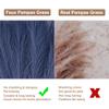 Acfruits Blue Pampas Grass Small and Large Fluffy 20Pcs 21.7'' with 6Pcs 27.6 Inch view 4