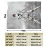 #7 Ultra-Soft Micro Travel Fleece Plush Blankets for Home Bed Couch Livingroom view 3