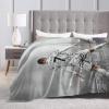 #7 Ultra-Soft Micro Travel Fleece Plush Blankets for Home Bed Couch Livingroom view 4