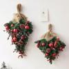 PEKJI Wall Mounted Creative Xmas Tree Plastic Mini Artificial Christmas Tree Door Wall Upside Down Hanging Decoration view 3