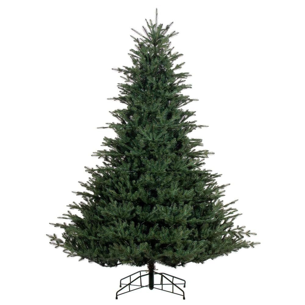 Vickerman 6.5' x 60" Bellevue Fraser Fir Artificial Unlit Christmas Tree with Folding Metal Tree Stand