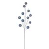 Vickerman 736531-26" Blue Glitter Ball Spray (3 Pack) (EH236702) view 1