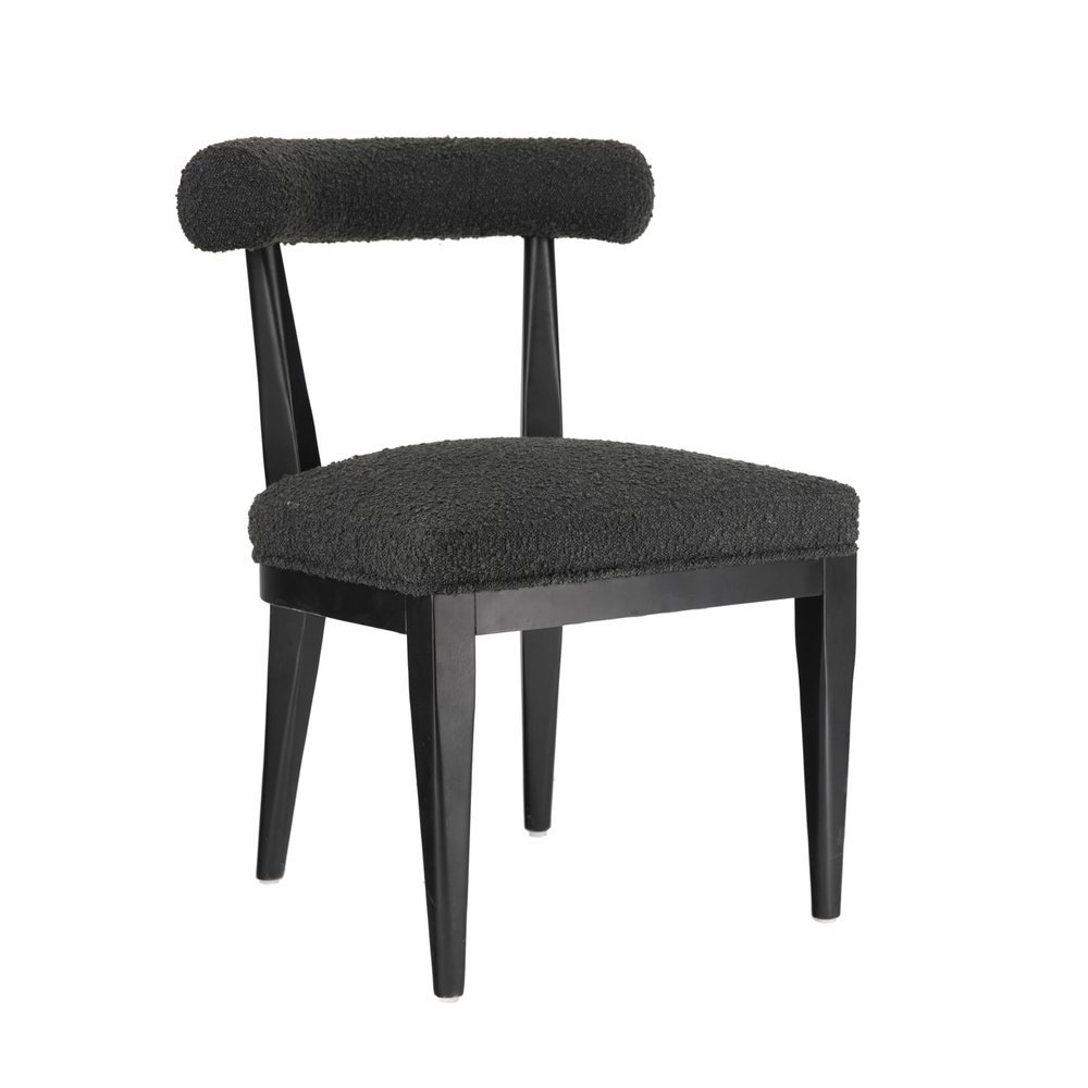 Tov Furniture Palla Black Performance Boucle Dining Chair