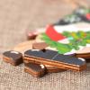 Christmas Decorations Painted Wooden Pendant Christmas Tree Faceless Old Rudolf Christmas Pendant view 4
