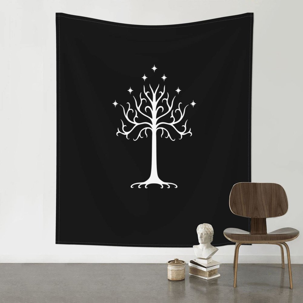 ADTEMP Gondor Tapestry 60x51 Inch Art Wall Hanging Banner Tapestry Bedroom Living Room Dorm