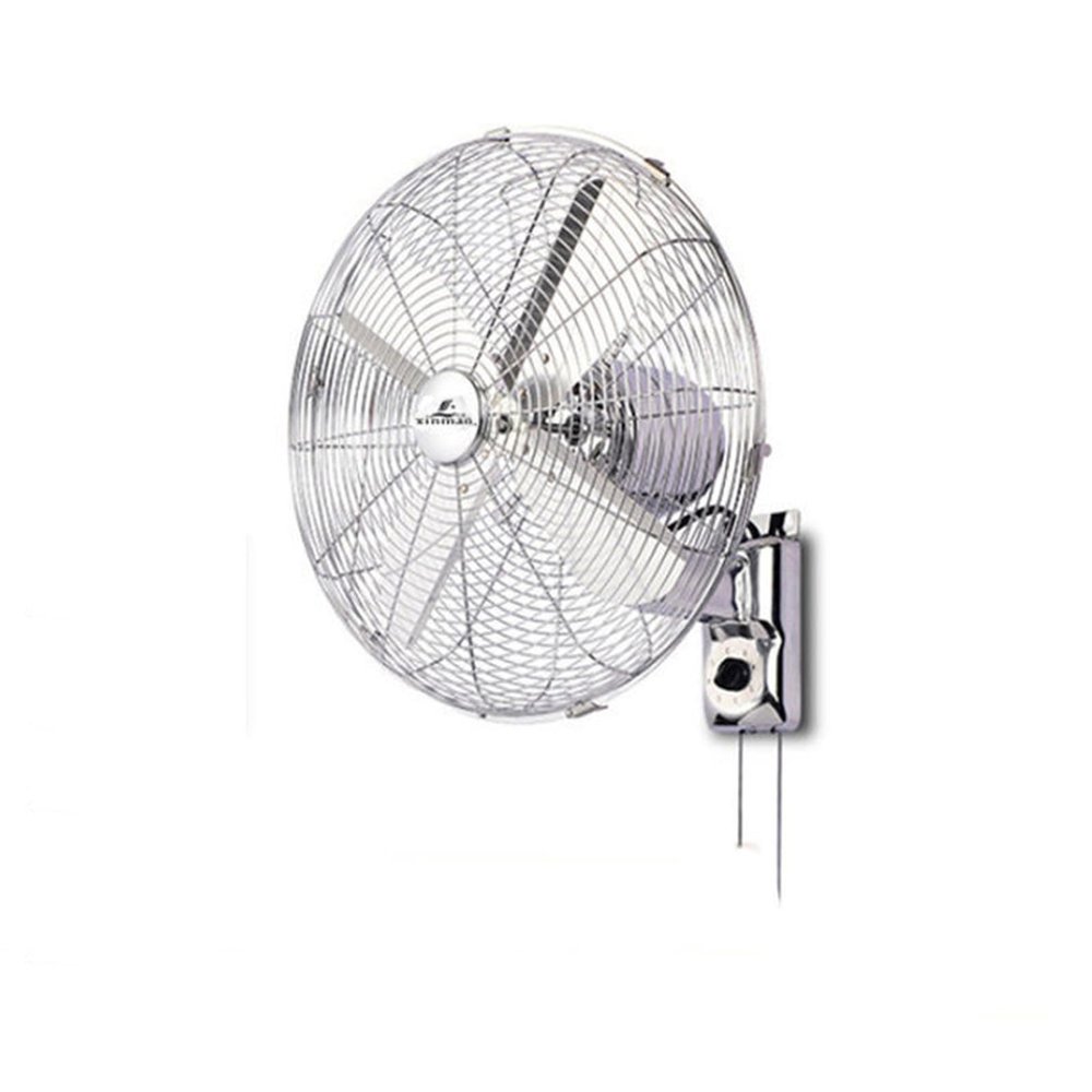 Topjia Metal Retro wall Mounted Fan,3 Speed Mechanical Wall Mounted/Remote Control Wall-Mounted Fan,Oscillating Left and Right oscillating Head wall Mounted Fan for Industrial,Commercial,Residential