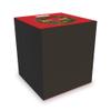 Believe Christmas Felt Storage Box, Christmas Storage Gift Box, Holiday Decor Storage, Holiday Season Box, Red Christmas Box view 4
