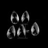 Artsim Chandelier Crystal Prisms Pendants 22mm 20pcs/ 100pcs Clear Hanging Crystal Beads Pendants Parts Chandelier Crystal Prisms Pendants (Size : 100pcs) view 3