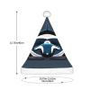 Christmas Hat,Adult Santa Hat,Xmas Holiday Funny Hats for Adults Party Costume Supplies,Orca Killer Whale Print view 3
