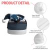 Christmas Hat,Adult Santa Hat,Xmas Holiday Funny Hats for Adults Party Costume Supplies,Orca Killer Whale Print view 4