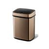 Garbage Cabinet Home Business Office Smart Home Trash Can Stainless Steel Automatic Induction Living Room Bedroom Office Garbage Storage Kitchen Trash Can (Color : Gold) view 1