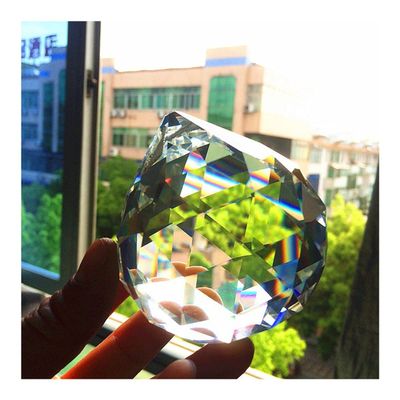 Chandelier Crystal Prisms Pendants K9 Clear Crystal Faceted Chandelier Ball 70mm Sphere Christmas Chandelier Crystal Prisms Pendants