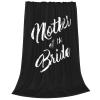 Mother of The Bride Blanket Soft Cozy Flannel Blanket, for Couch Bed RV 40"x30" view 2