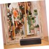 Uonlytech Full Mirror Mount - Display Rack for Artwork Versatile Support Frame Modern Design Deep Walnut Finish for Home Decor view 2