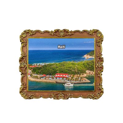 Haiti Refrigerator Magnet 3D Travel Souvenir Fridge Decoration Magnetic Sticker Craft Collection