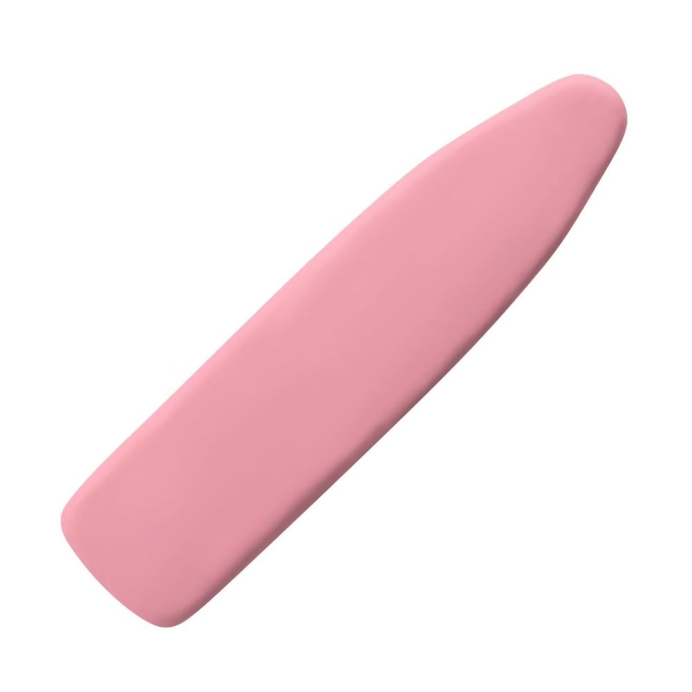 Tomeusey Ironing Board Cover and Pad Standard Ironing Board Full Size with Elastic Edge and Hook and Loop Fasteners Meat Pink Stain Resistant Cover for Ironing Board