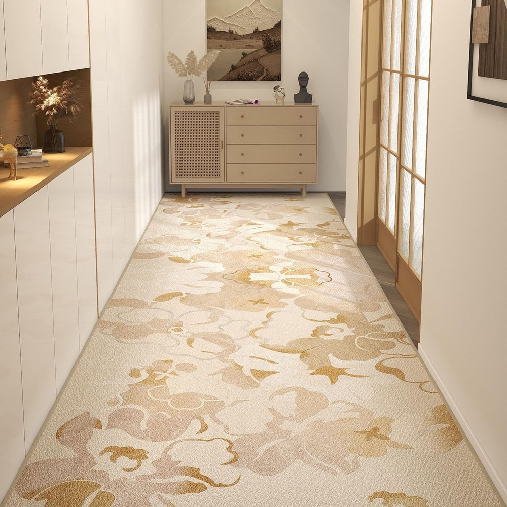 Hallway Rugs for Inside House, Soft Carpet Entry Doormat Kitchen Floor Mats 3 5 8 10 12 16 18 20 FT Long Corridor Runners Machine Washable, Winter Bedside Pad for Foot Warm(2x5ft/60x150cm)