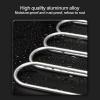 DELURA Pants Rack Space-Saving Heavy-Duty Magic Clothes Hanger, Aluminum Alloy Multi-Functional Trouser Rack, Wardrobe Storage Rack Suitable for Pants, Scarves, Towels, Ties, Etc. view 2