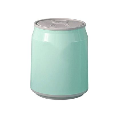 ALLC Kitchen Trash Can Creative Push Trash Can Car Home Bathroom with Lid Coke Can Can Cans Sealed Trash Can Waste Paper Basket Recycling Bin Garbage Can for Bedroom Office Living Room