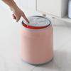 ALLC Kitchen Trash Can Creative Push Trash Can Car Home Bathroom with Lid Coke Can Can Cans Sealed Trash Can Waste Paper Basket Recycling Bin Garbage Can for Bedroom Office Living Room view 3