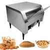 Conveyor Toaster 150/300/450 slices per hour Toasting Machine Chain Toaster 7-Gear Professional Temperature Control Toaster Oven for Hotel Restaurant Cafe,Silver-150 view 1