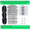 Replacement Spare Parts for Ecovacs DEEBOT T10 Plus Robot Vacuum 1 Main Brush 3 Pair Side Brush 3 Filter 3 Mop Pad 3 Dust Bag Accessories (16 Pack) view 2