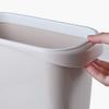 ALLC Kitchen Trash Can Kitchen Gap Trash Can Without Cover Pressure Ring Rectangular Paper Basket Garbage Recycling Box Light Trash Can Garbage Can for Bedroom Office Living Room view 3