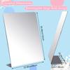 Amyhill 16 Pcs Counter Top Mirror Freestanding Table Desk Mirror Self Portrait Single Sided Acrylic Glass for Tabletop Desk Counter Bedroom Office Bathroom Home Dorm (9 x 10 Inch) view 2