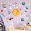 Glow in The Dark Stars Solar System Wall Decals, Star and Planets Stickers for Ceiling, Wall Sticker Decor for Kids Boys Room (Blue) view 4